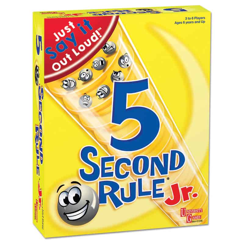 5 Second Rule Jr Board Game