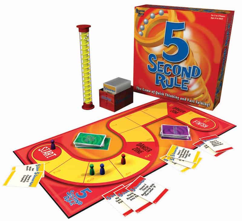 5 Second Rule - Best Board Games to  Play on Family Game Night