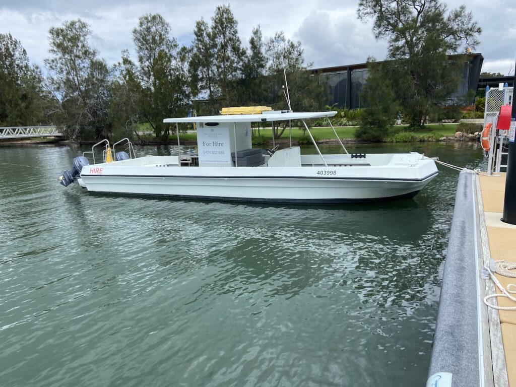 BBQ Boat Trinity Point
