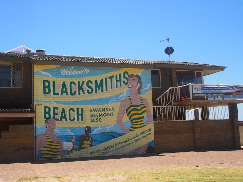 Blacksmiths Beach Mural Lake Macquarie