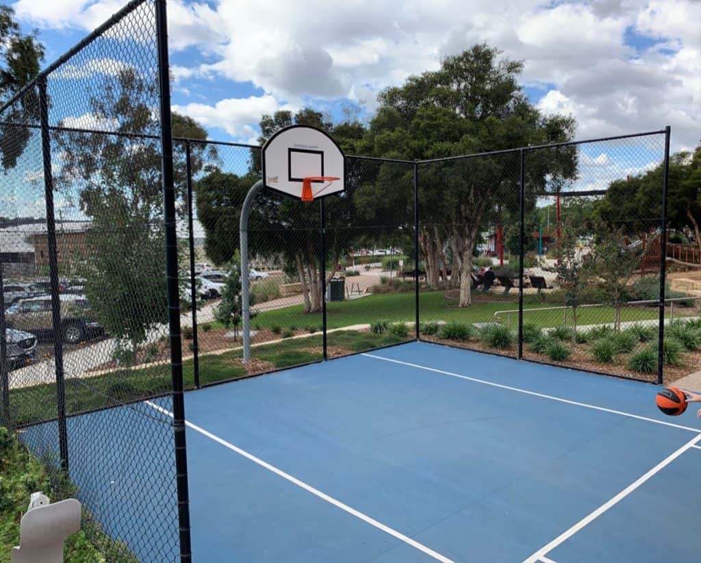 Bridges Hill Playground Basketball Court