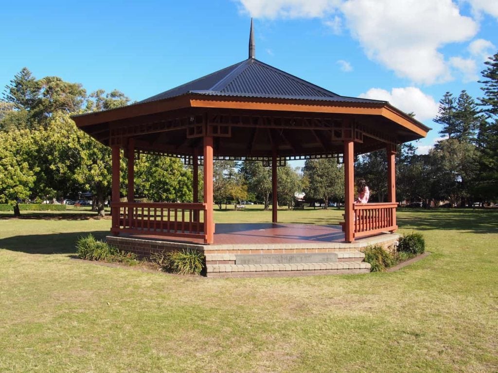 Centennial Park in Cooks Hill Picnic Spot