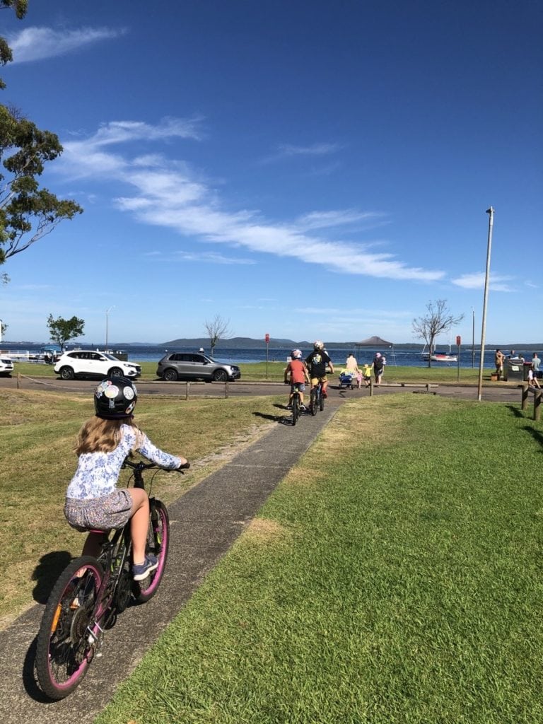 Family Bike Rides Nelson Bay