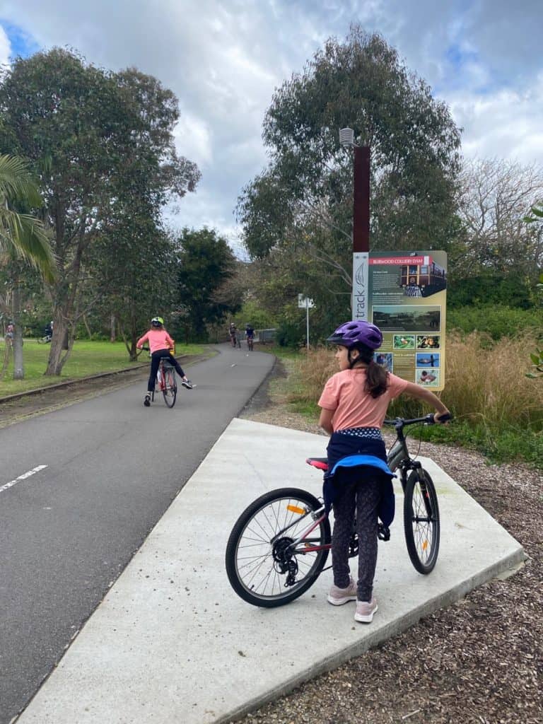 Fernleigh Track Cycle Path Newcastle