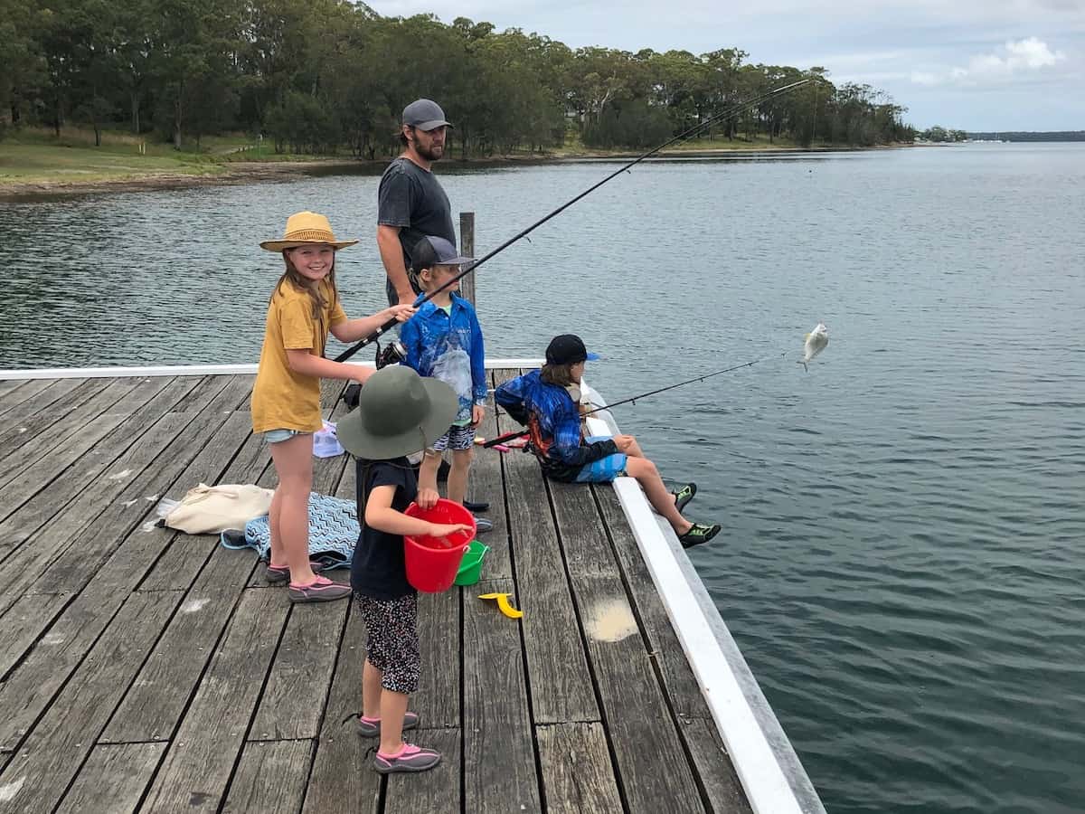Fishing Lake Macquarie