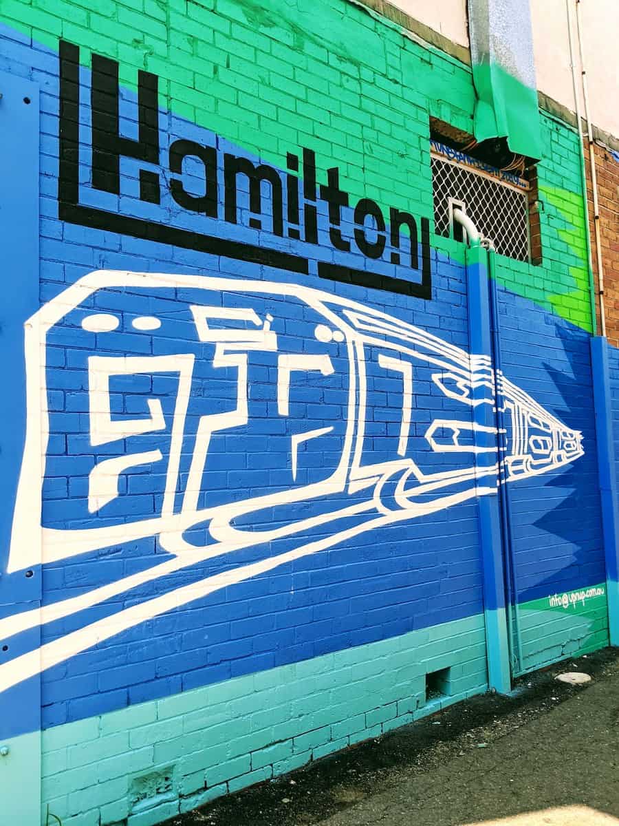Hamilton New South Wales Street Art