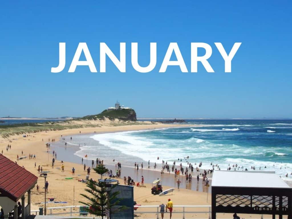 What's on in January