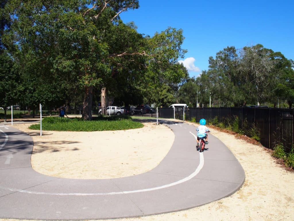 Speers Point Park scooter track